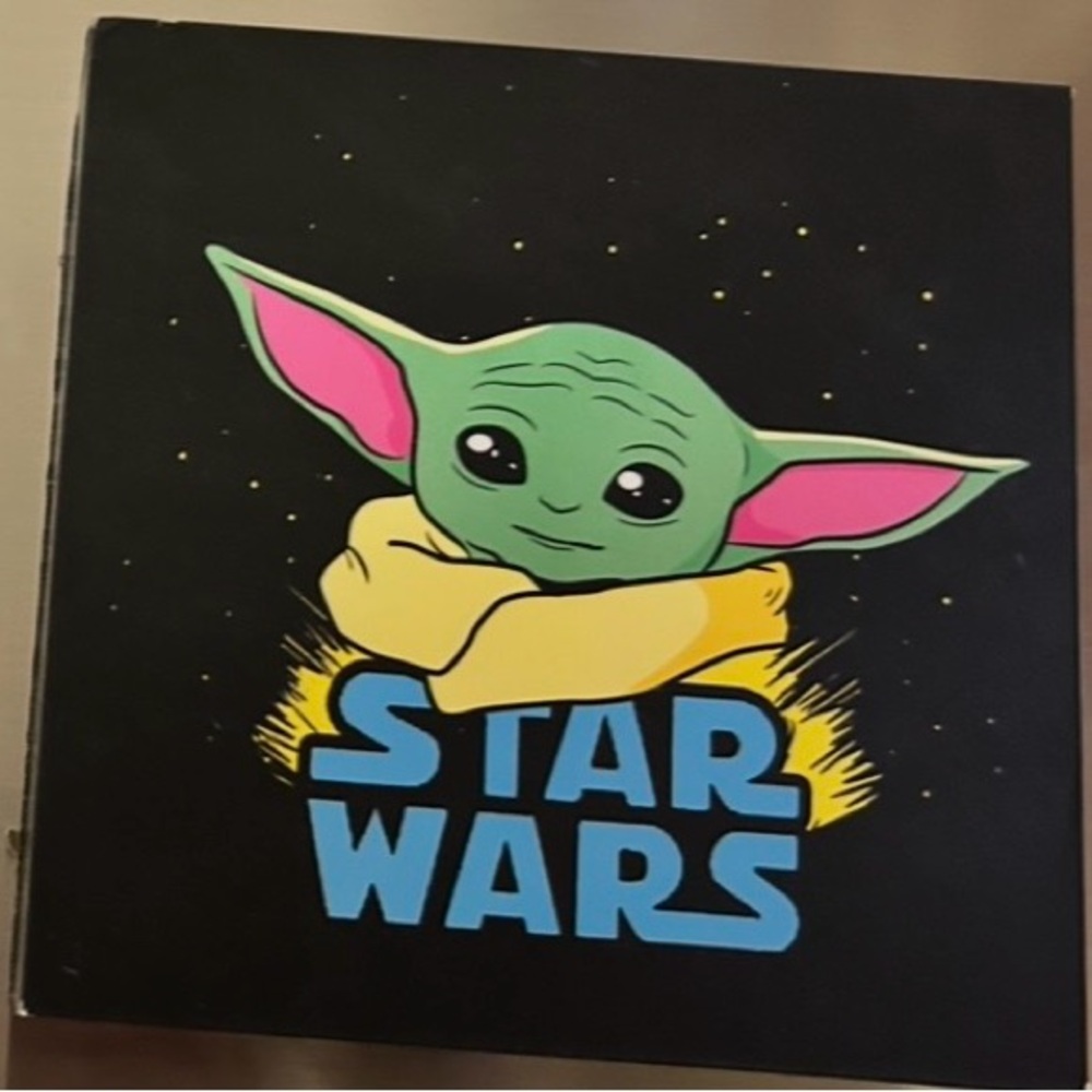 Star Wars Baby Yoda Wood Sign